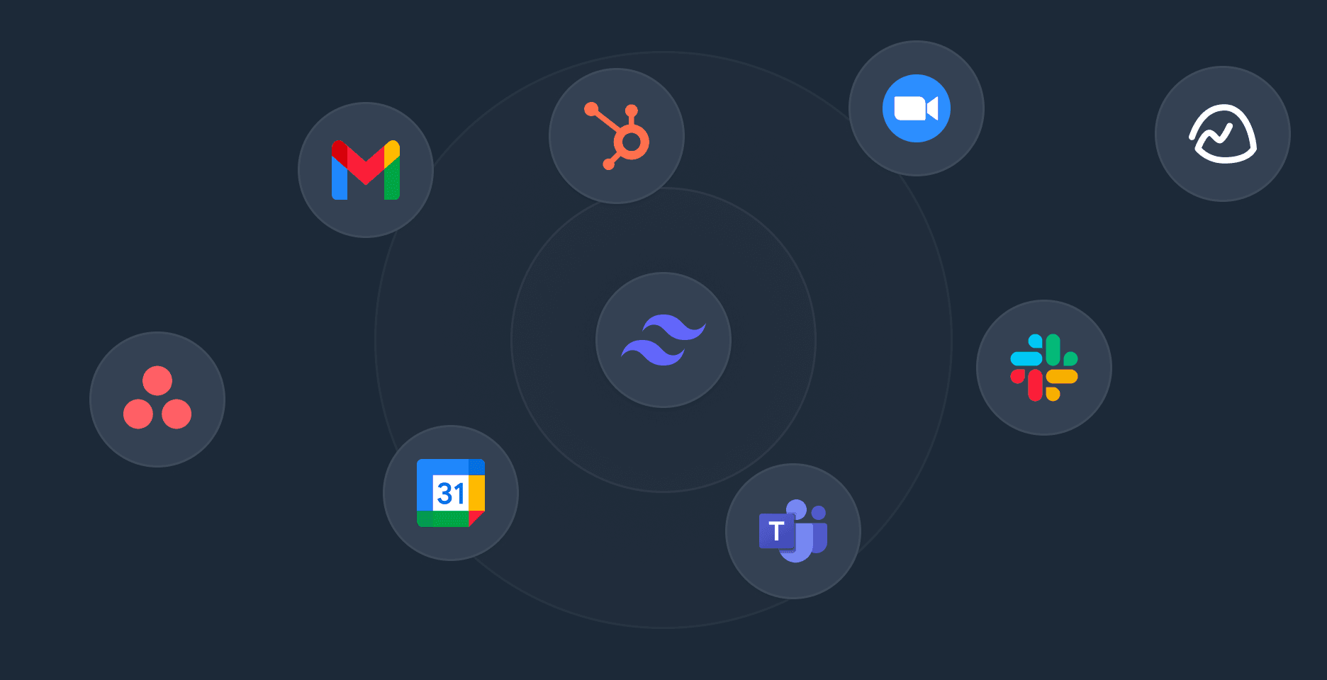 UI component library with shadcn/ui elements and dark mode support
